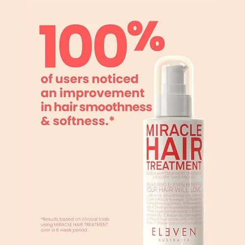 ELEVEN AUSTRALIA Miracle Hair Treatment Leave-In Conditioner 4.2 Fl Oz | All Hair Types, UV & Heat Protection thumbnail 6