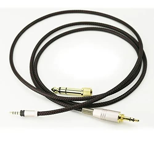 NewFantasia Replacement Audio Upgrade Cable for Sennheiser HD4.40, HD 4.40 BT, HD4.50, HD 4.50 BTNC, HD4.30i, HD4.30G | 1.5m/4.9ft, Tangle-Free thumbnail 4