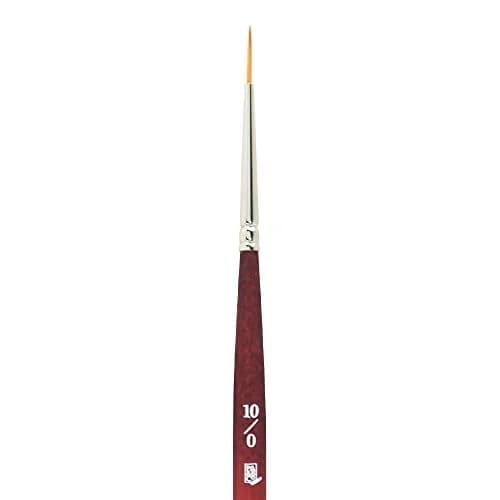 Princeton Velvetouch Artiste Series 3950 Short Liner 10/0 | Luxury Synthetic Brush for Acrylic, Watercolor & Oil thumbnail 2