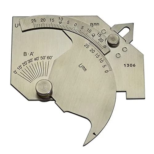 RIVERWELD SK-8 Metric Bridge Cam Gauge for Welding Misalignment 18cm (7.1in) thumbnail 1
