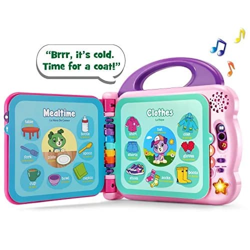 LeapFrog Scout and Violet 100 Words Book | Bilingual Learning Toy for Toddlers thumbnail 4