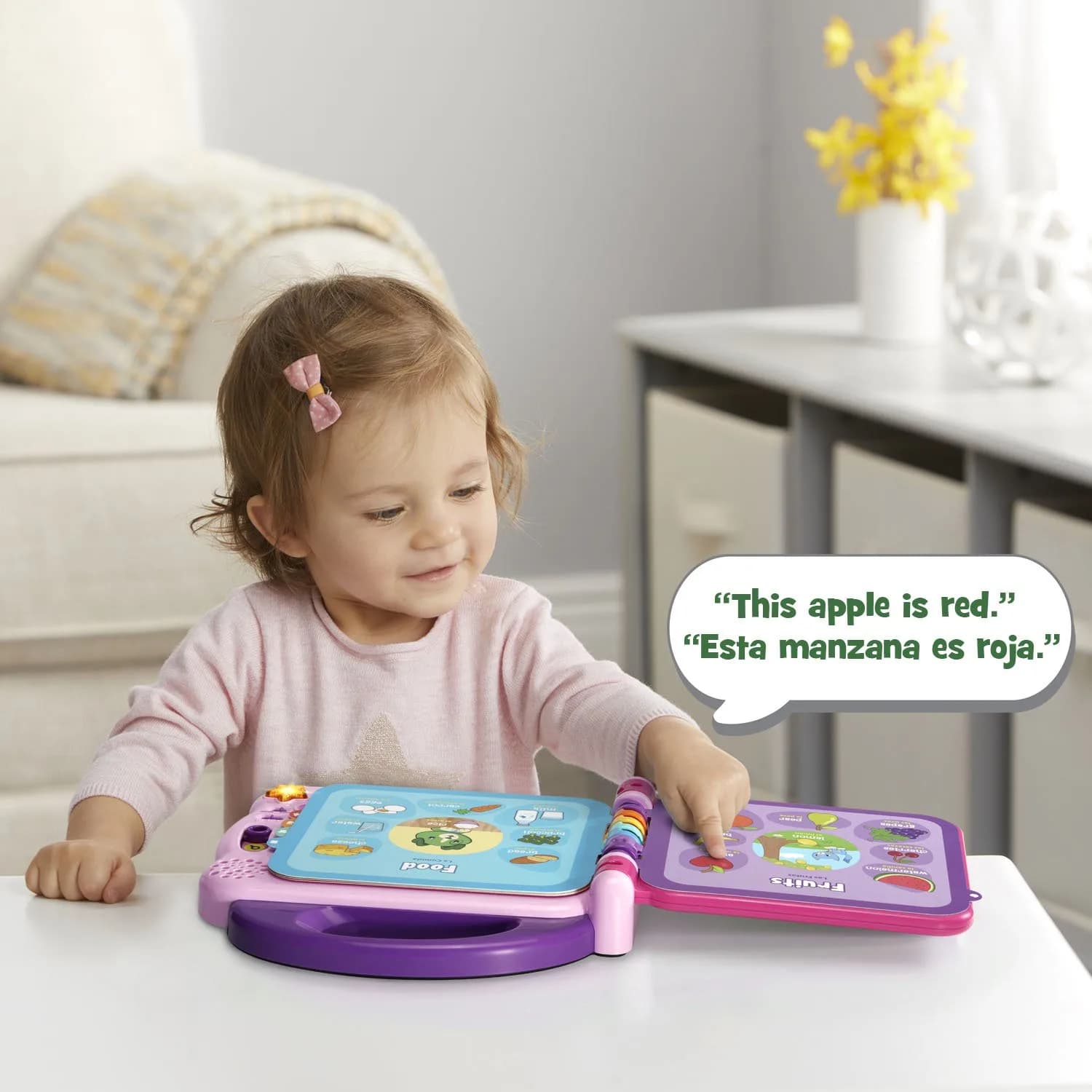 LeapFrog Scout and Violet 100 Words Book | Bilingual Learning Toy for Toddlers - view 5