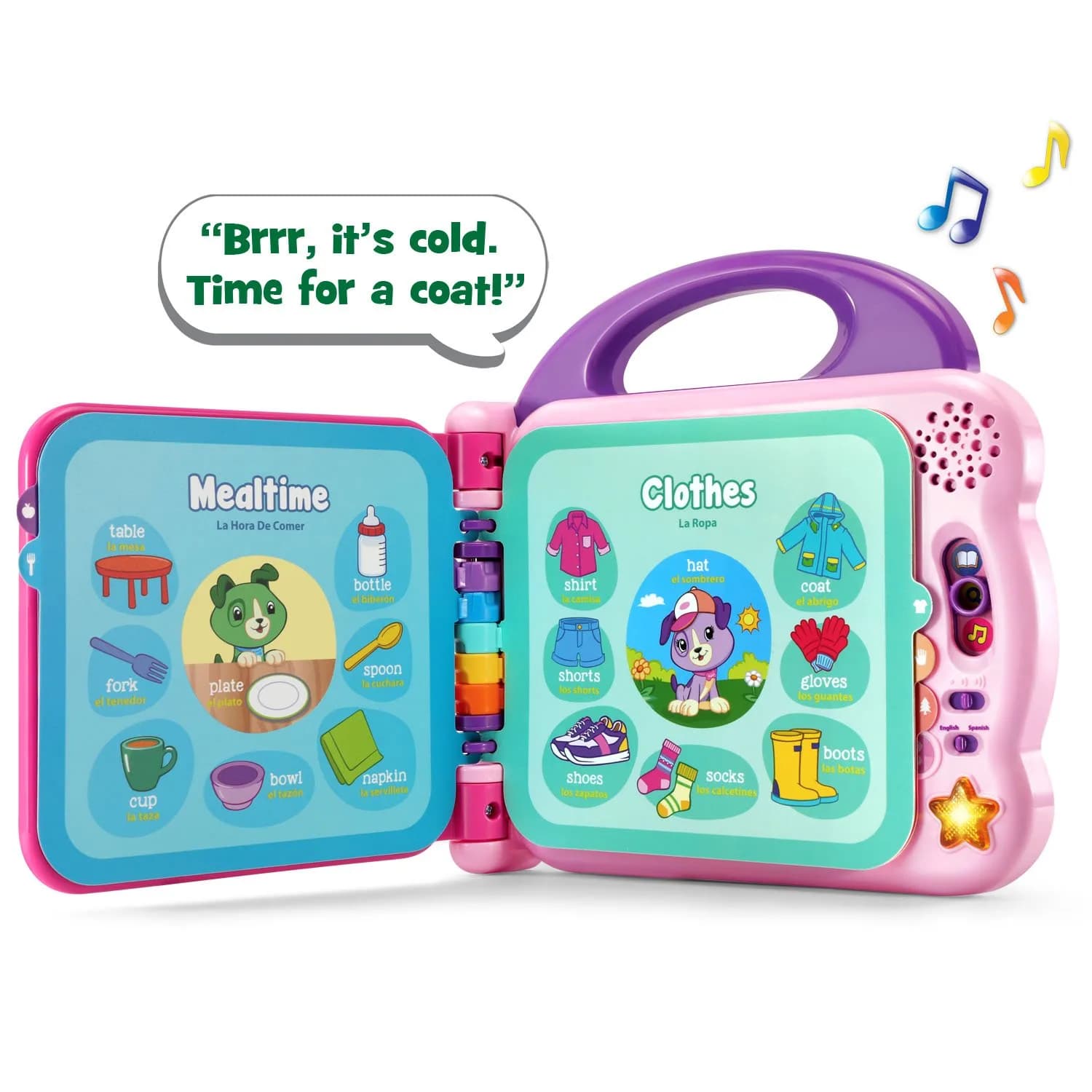 LeapFrog Scout and Violet 100 Words Book | Bilingual Learning Toy for Toddlers - view 4