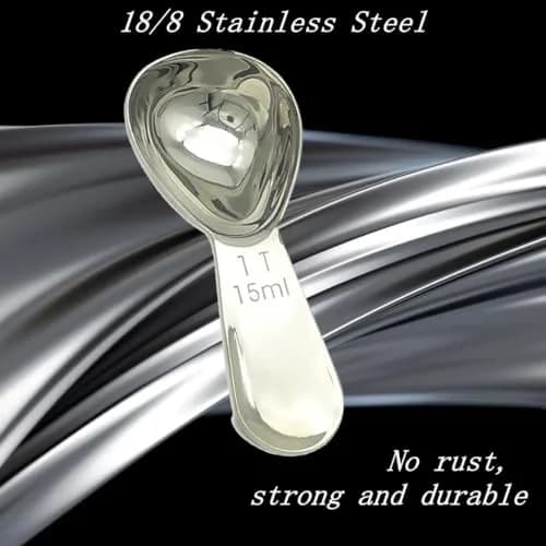 CoaGu Coffee Scoop Set 15ml & 30ml (1Tbsp & 2Tbsp) 18/8 Stainless Steel | Precise Coffee & Baking Measurements thumbnail 5