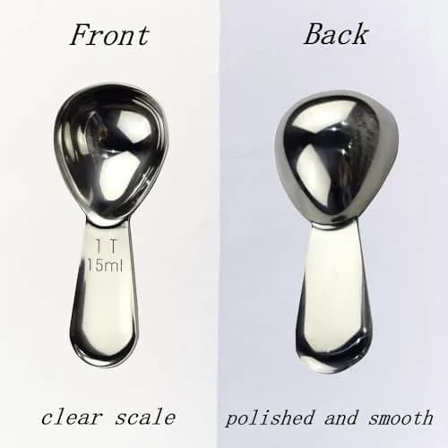 CoaGu Coffee Scoop Set 15ml & 30ml (1Tbsp & 2Tbsp) 18/8 Stainless Steel | Precise Coffee & Baking Measurements thumbnail 3