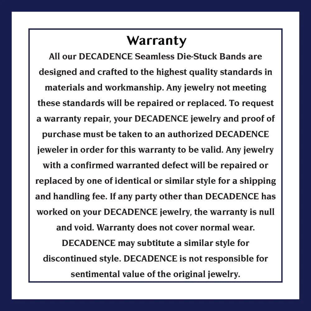 DECADENCE 14K White Gold 1mm Polished Wedding Band Size 6.5 | Solid 14K Gold, Made in Italy thumbnail 5