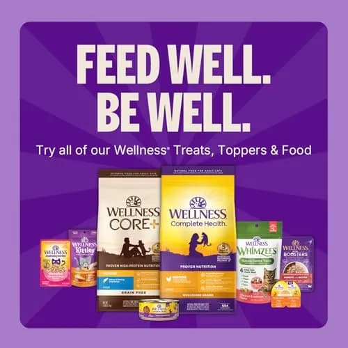 Wellness Kittles Crunchy Cat Treats Salmon & Cranberries Flavor 170g (6 oz) | Grain-Free Dental Snack thumbnail 8