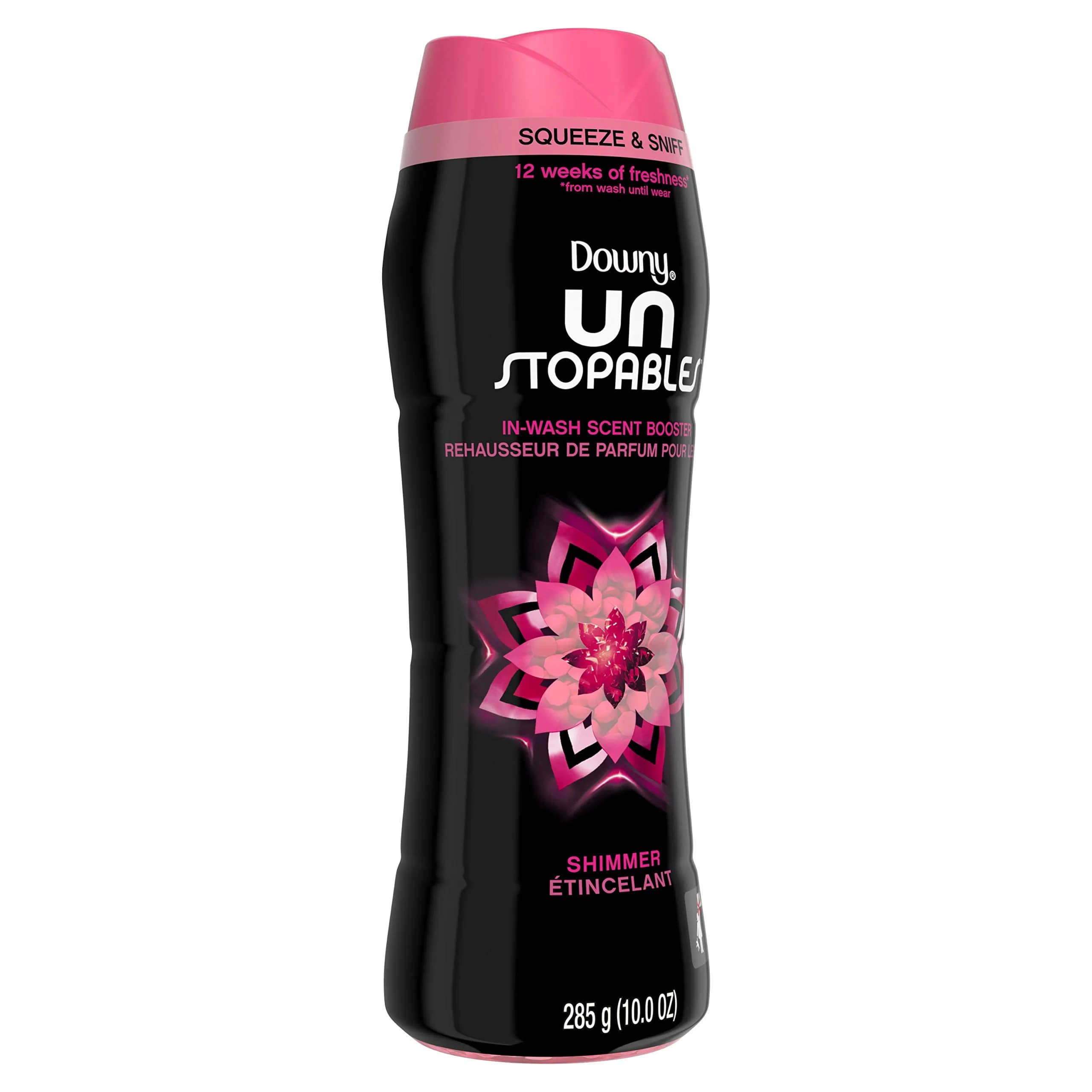 Downy Unstopables In-Wash Scent Booster Beads, SHIMMER ETINCELANT, 10 oz (283 g) | Long-Lasting Freshness Infused Laundry - view 3