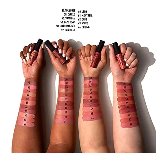 NYX PROFESSIONAL MAKEUP Soft Matte Lip Cream Cyprus Light Pastel Pink 7.65ml (0.27 Fl Oz) | Matte Finish thumbnail 4