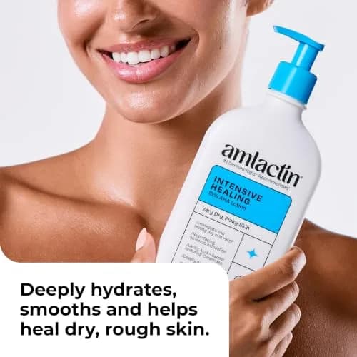 Amlactin Intensive Healing Body Lotion 7.9 oz (234ml) | 15% Lactic Acid for Dry Skin thumbnail 2