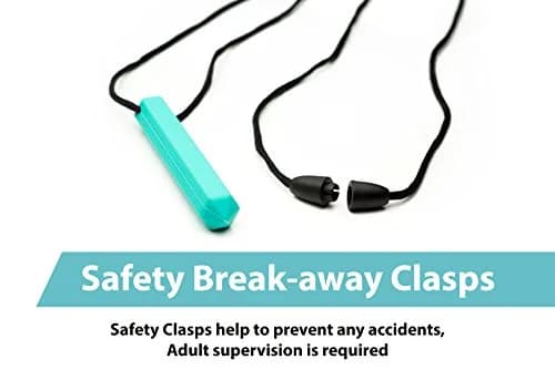 Tilcare Chew Chew Pencil Sensory Necklace 3-Pack | Calming Silicone Chewy Toys for Kids & Adults thumbnail 4