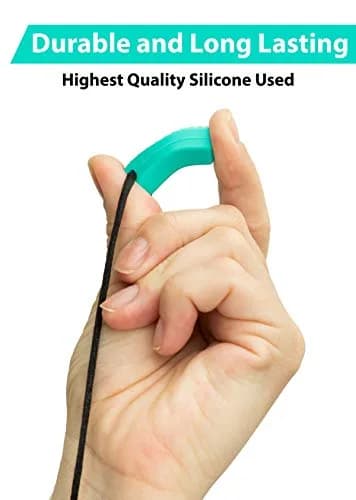 Tilcare Chew Chew Crayon Sensory Necklace Set – Ocean Blue 3-Pack | Safe Silicone Chewy Toy for Kids & Adults thumbnail 5