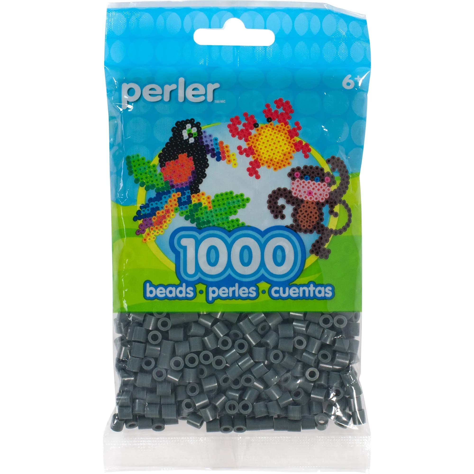 Perler Beads Fuse Beads for Crafts 1000pcs Shamrock Green | Creative Crafting for Kids & Adults — CHARCOAL