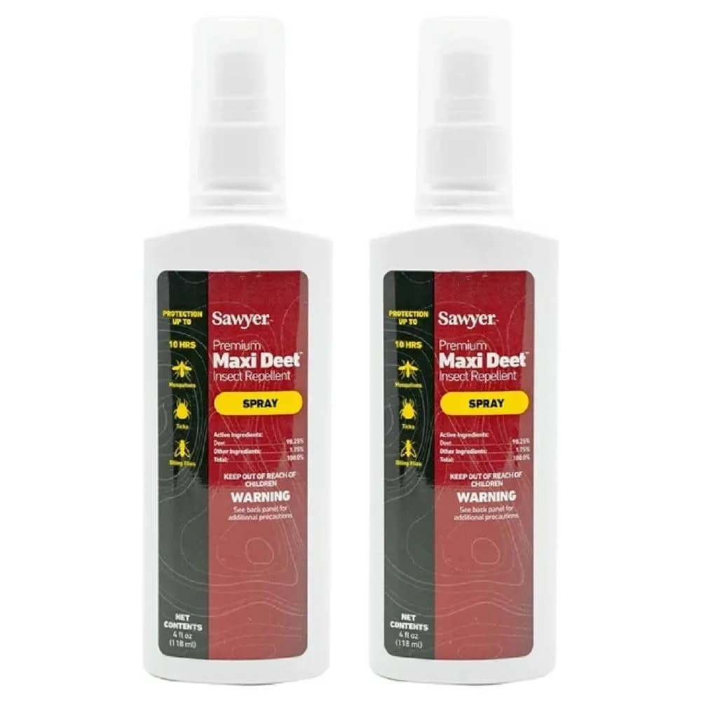 Sawyer Products MAXI DEET Insect Repellent Spray 236ml (8 Fl Oz) | EPA Registered Low-Odor Formula - main product image