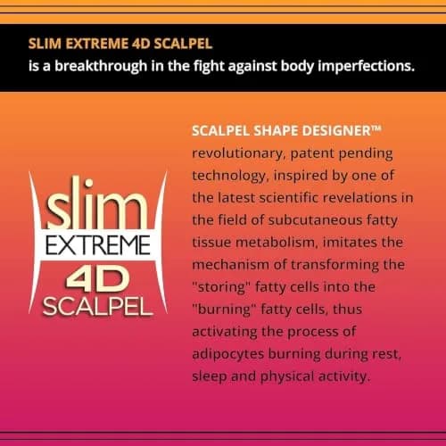 EVELINE COSMETICS Slim Extreme 4D Scalpel Super Concentrated Serum 250ml (8.5 Fl Oz) | Dermatologically Tested thumbnail 3