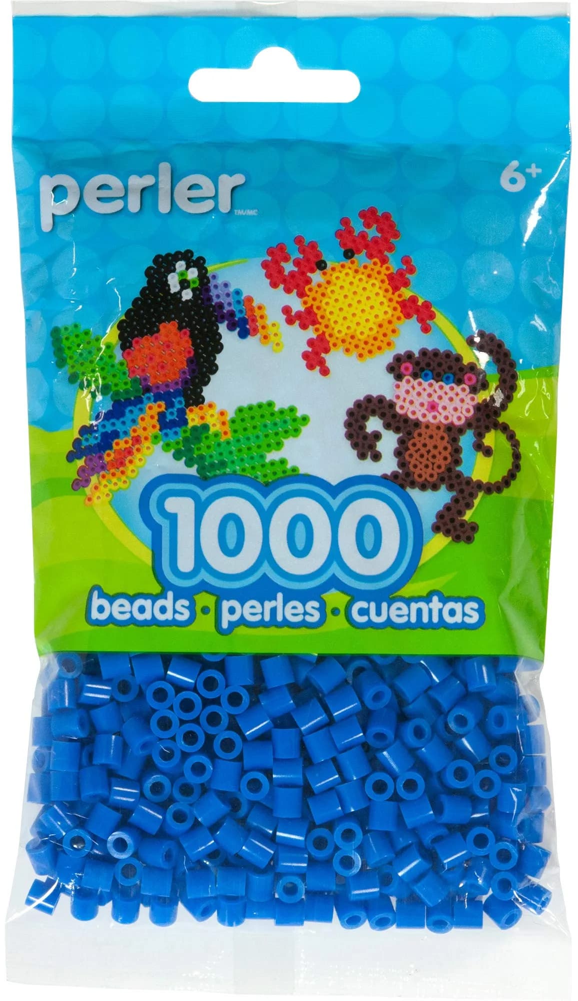 Perler Beads Fuse Beads for Crafts 1000pcs Shamrock Green | Creative Crafting for Kids & Adults — COBALT