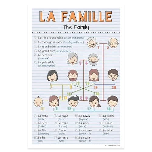 Quarterhouse French Verbs & Vocabulary Posters Set E | Classroom Decor for French Learning (70-120 chars) thumbnail 8