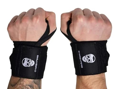 Gymreapers 18" Competition Grade Wrist Wraps | IPF Approved Heavy Duty Support - main product image