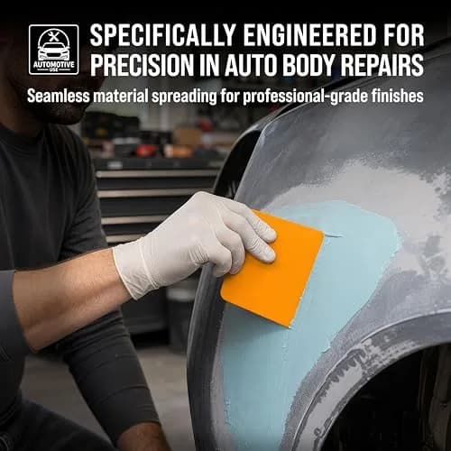 Custom Shop 4 Inch Plastic Filler Spreader Tools for Automotive | Versatile Body Repair Set thumbnail 5