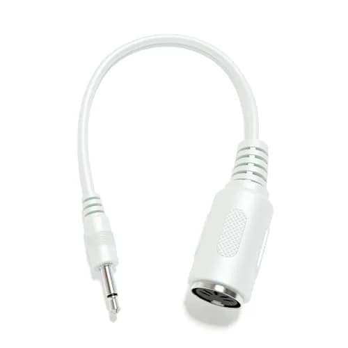 ExcelValley 5-Pin DIN MIDI Adapter Breakout Cable for 3.5mm Mini Jack, 15cm (5.91") | Connects MIDI Devices to Audio Jacks thumbnail 1