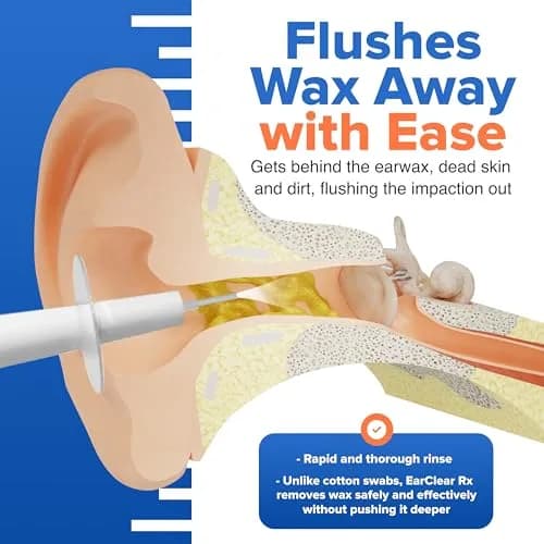Nuance Medical EarClear RX Ear Wax Removal Kit 22 Piece Set | Physician-Preferred Ear Cleaning System thumbnail 5