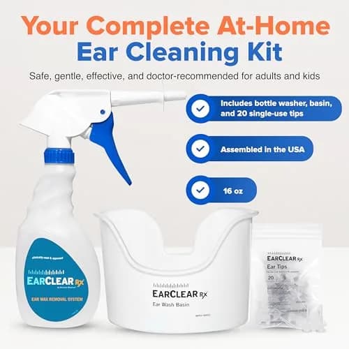 Nuance Medical EarClear RX Ear Wax Removal Kit 22 Piece Set | Physician-Preferred Ear Cleaning System thumbnail 2
