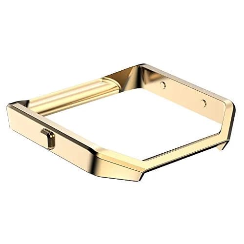 AISPORTS Stainless Steel Watch Frame for Fitbit Blaze (Gold) | Protects Your Smartwatch thumbnail 4