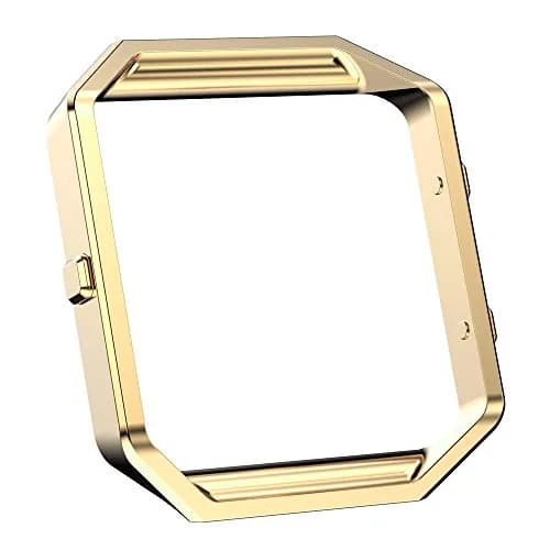 AISPORTS Stainless Steel Watch Frame for Fitbit Blaze (Gold) | Protects Your Smartwatch thumbnail 3