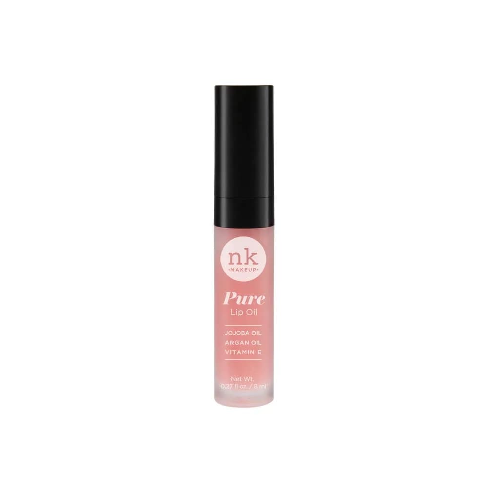 Nicka K New York Pure Lip Oil Fruit Punch 1 Count | Moisturizing Satin Finish with Nourishing Oils — ('NKC57')