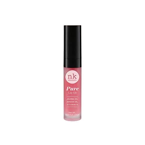 Nicka K New York Lip Oil Cherry 0.27 Fl Oz | Moisturizing Satin Finish with Cherry Flavor thumbnail 1