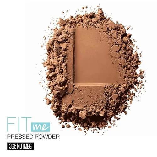 Maybelline Fit Me Matte + Poreless Pressed Face Powder Makeup Setting Powder, Nutmeg, 8g (0.29 Oz) | Controls Shine for Normal to Oily Skin thumbnail 2