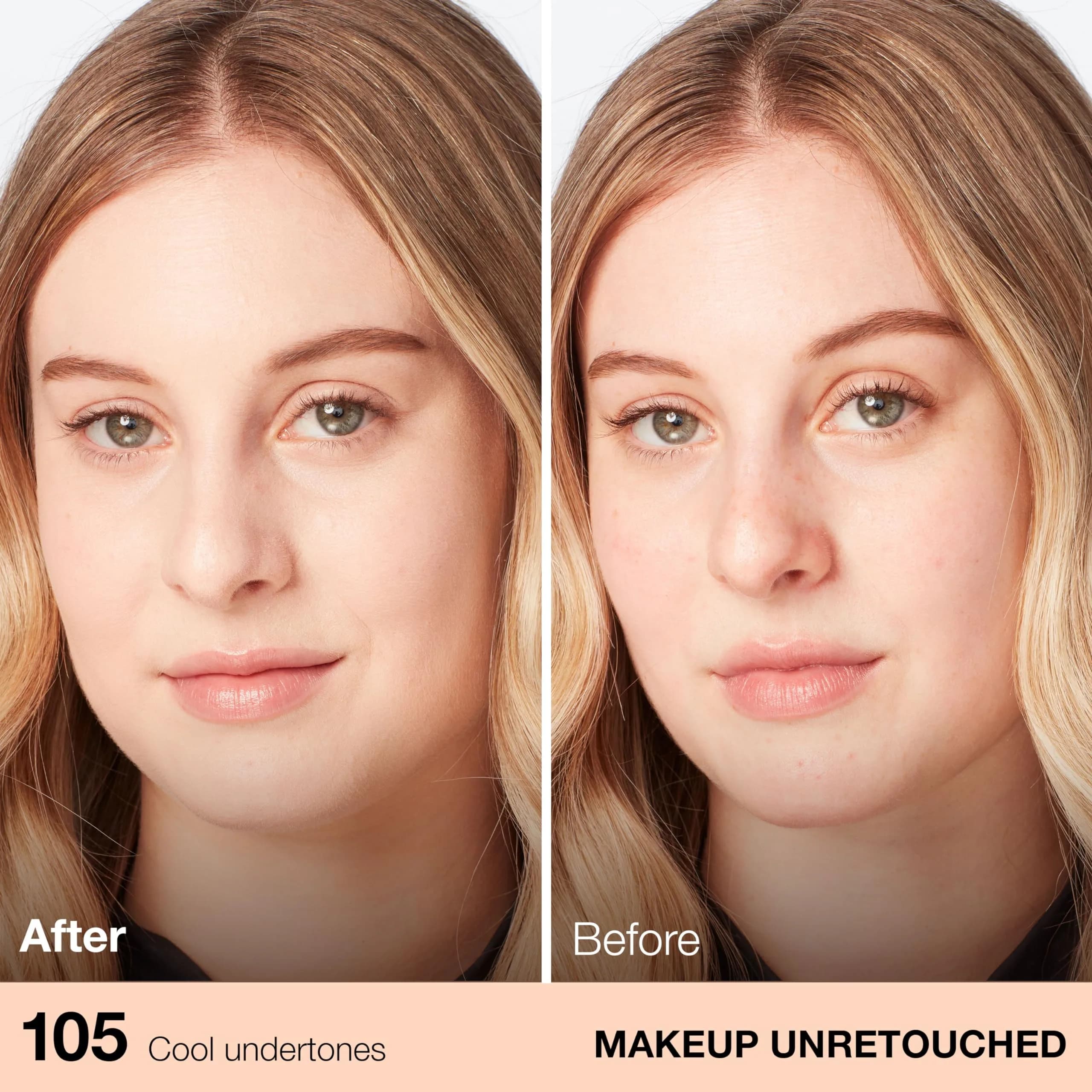 Maybelline Fit Me Dewy + Smooth Foundation, 105 Fair Ivory, 29.57ml | Hydrating Luminous Finish - view 3