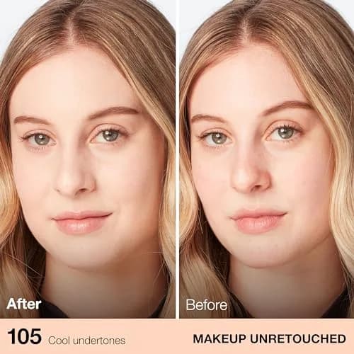 Maybelline Fit Me Dewy + Smooth Foundation, 105 Fair Ivory, 29.57ml | Hydrating Luminous Finish thumbnail 3