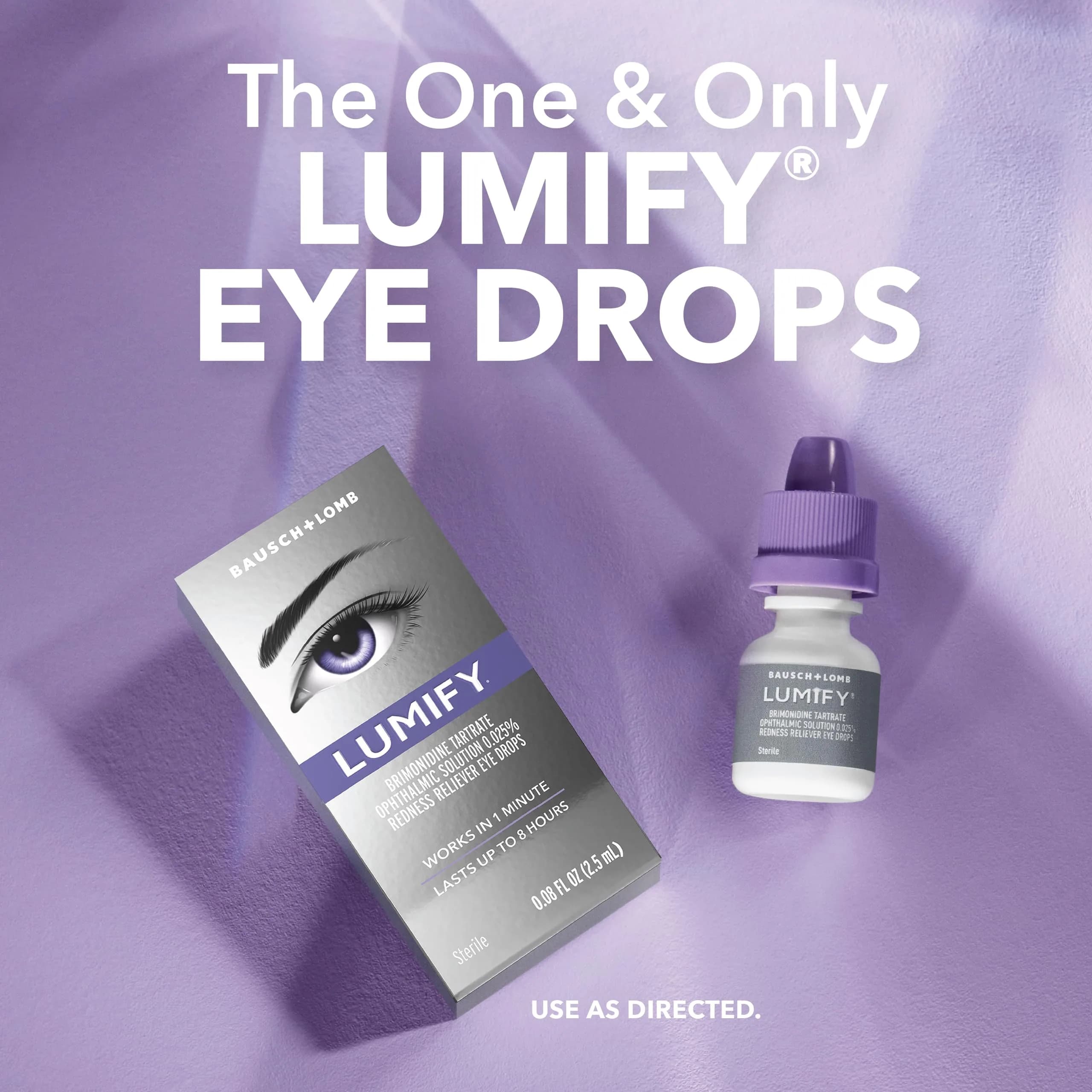 LUMIFY Redness Relief Eye Drops 7.5ml (0.25 Fl Oz) | FDA Approved for Whiter, Brighter Eyes - view 5
