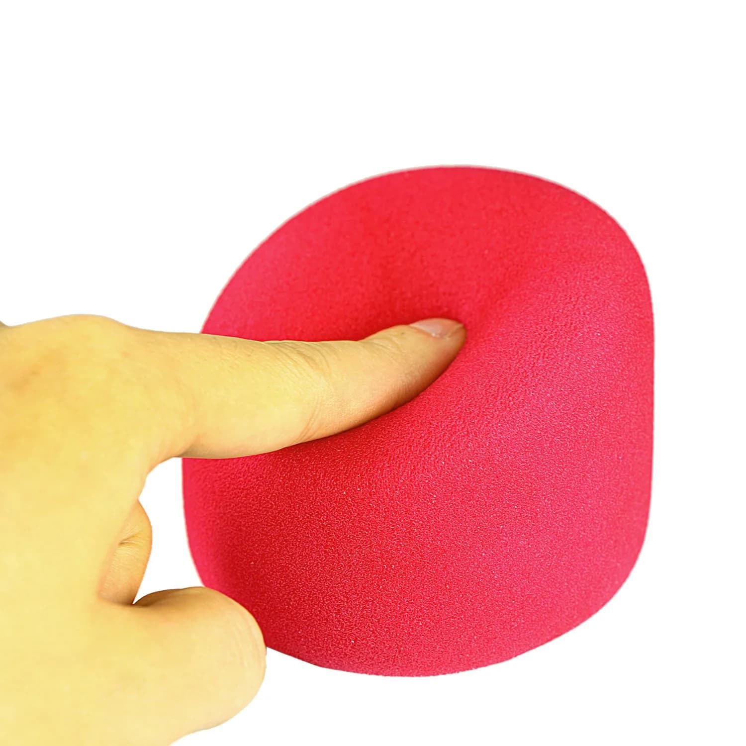 YOUSHARES Foam Microphone Windscreen for Blue Yeti, Yeti Pro, MXL, Audio Technica - Red (7.8cm / 3.1in) - view 6