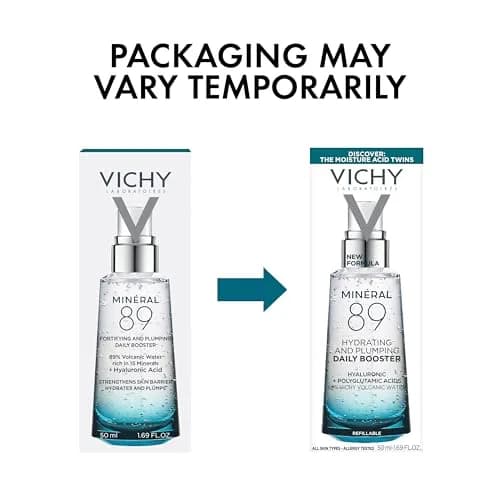 VICHY Mineral 89 Hyaluronic Acid Booster Serum 30ml (1oz) | Skin Barrier Repair for All Skin Types thumbnail 5