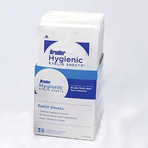 Bruder Hygienic Eyelid Micro Fine Sheets 35 Count | Disposable, Hypoallergenic, Cleansing for Dry Eyes thumbnail 6