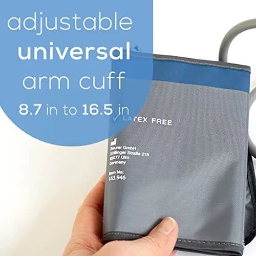 Beurer BM55 Automatic Blood Pressure Monitor | XL Backlit Display, 2 Users, 120 Memories, WHO Risk Indicator thumbnail 7