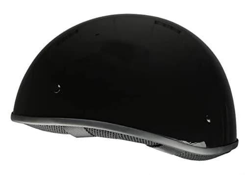 Milwaukee Helmets MPH9711DOT Dot Approved 'Bare Bones' Glossy Black Half Motorcycle Helmet for Men and Women - Medium | DOT Certified Safety thumbnail 6