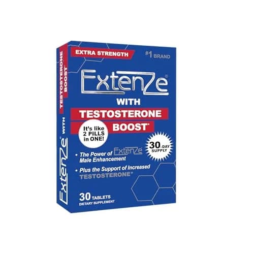 ExtenZe Testosterone Boost Tablets 30 Count | Supports Energy & Vitality thumbnail 2