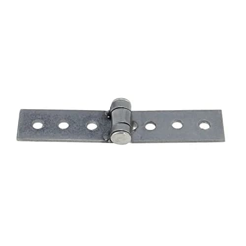 S SYDIEN Silver Folding Butt Hinges 2Pcs 84mm (3.31'') | Heavy Duty Stainless Steel Door Hinges for Cabinets & Windows thumbnail 8