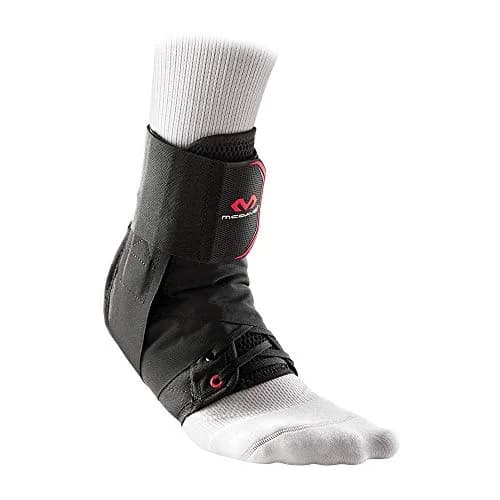 McDavid 195 Ultralight Ankle Brace with Figure-8 Strap, Black, Large | Professional Healthcare thumbnail 1