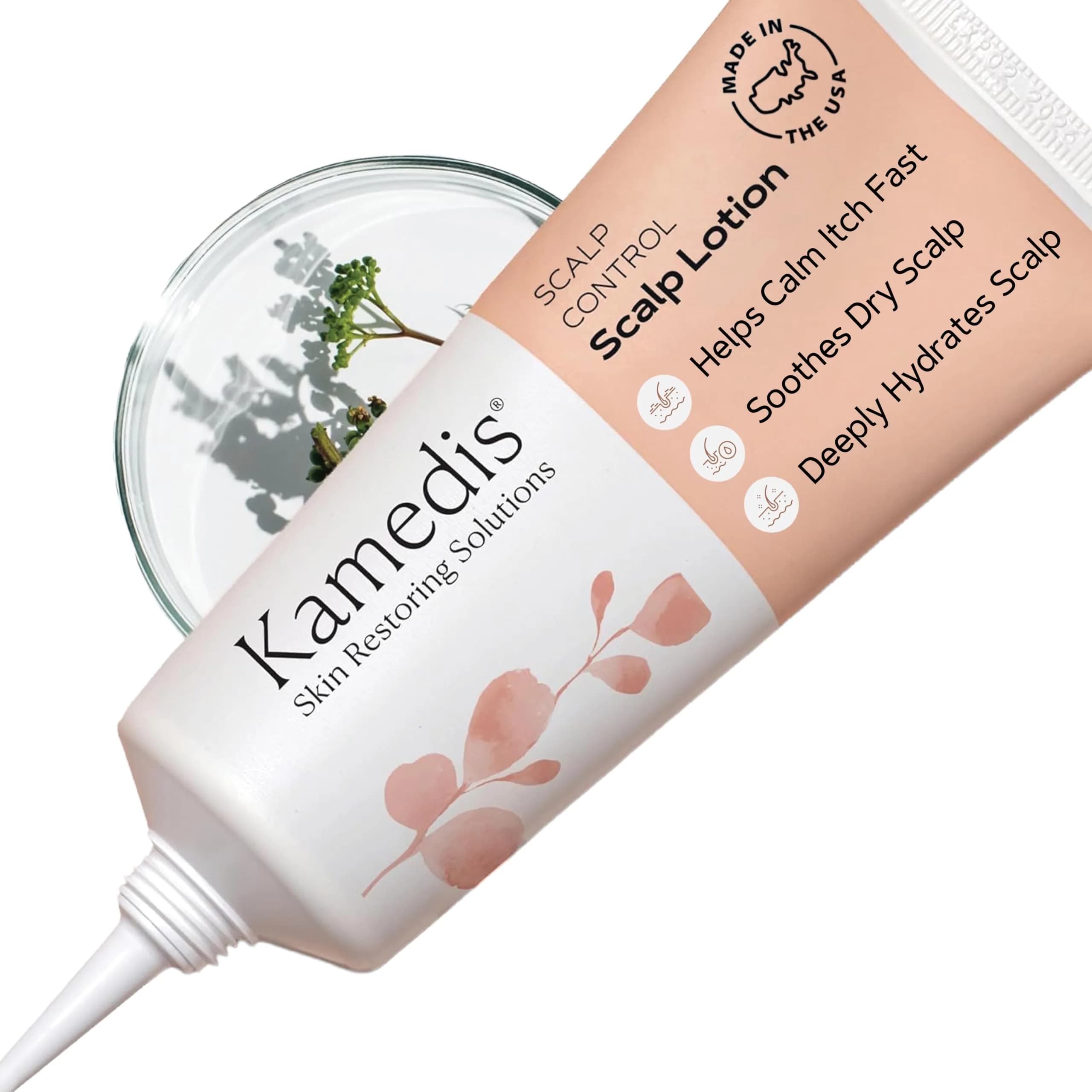 KAMEDIS Scalp Moisturizer Lotion 3.38 Fl Oz | Soothes Dry, Itchy & Sensitive Scalp