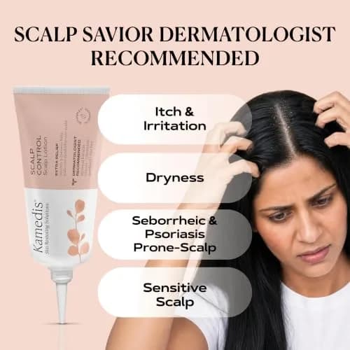 KAMEDIS Scalp Moisturizer Lotion 3.38 Fl Oz | Soothes Dry, Itchy & Sensitive Scalp thumbnail 2
