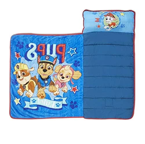 Paw Patrol We're a Team Nap-Mat Set – Quilted Nap Mat with Built-in Pillow & Plush Blanket for Kids 3+ thumbnail 4