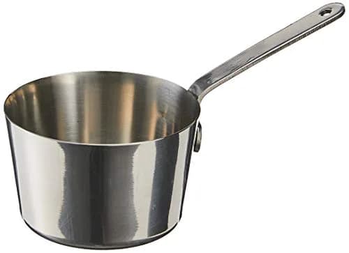 Winco Mini Sauce Pan Silver | Compact Stainless Steel Saucepan for Sauces & Melting (2-3/4" Dia, 1-3/4" High) thumbnail 1