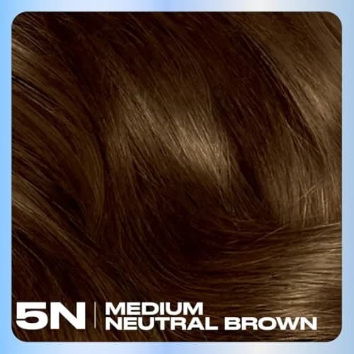 Clairol Nice'n Easy 5N Medium Neutral Brown Permanent Hair Dye 3-Pack | 100% Gray Coverage thumbnail 3