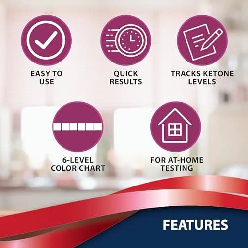 TRUEplus Ketone Test Strips 100 Count | Easy Urinalysis for Ketosis Monitoring thumbnail 5