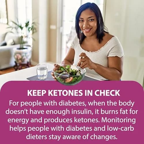 TRUEplus Ketone Test Strips 100 Count | Easy Urinalysis for Ketosis Monitoring thumbnail 6