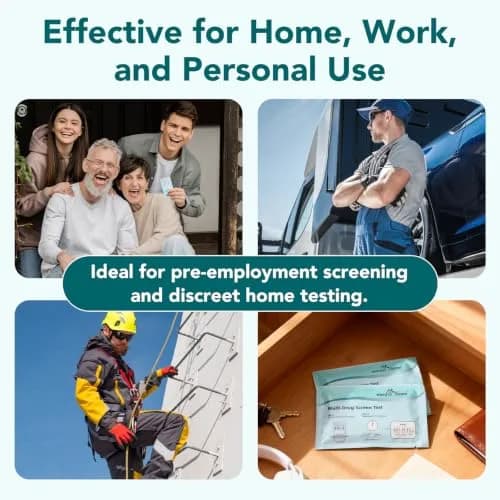 Easy@Home 5 Panel Urine Drug Test Kit | 6 Count (Pack of 1) | Accurate Home Screening thumbnail 6